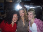 Lousy picture, sorry.  I just had to get a photo of Ami Goodheart and her friends.