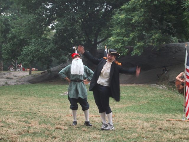 Silly Hessians making fun of George Washington