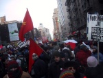 Looking north at First Avenue/66th Street